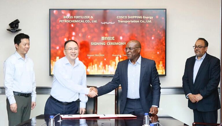 Ekpo hails BFPCL, COSCO methanol vessel acquisition deal, set to drive economic growth and job creation