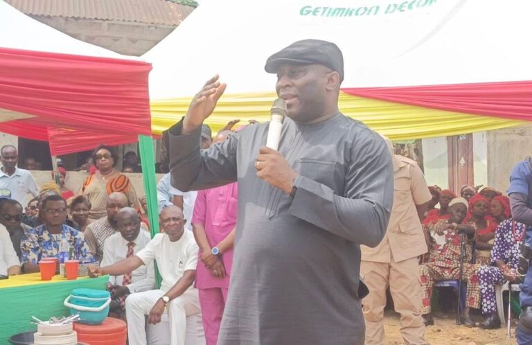 Despite splashing 250 million naira as Xmas package, Federal Lawmaker Commissions 1.3km Road Project