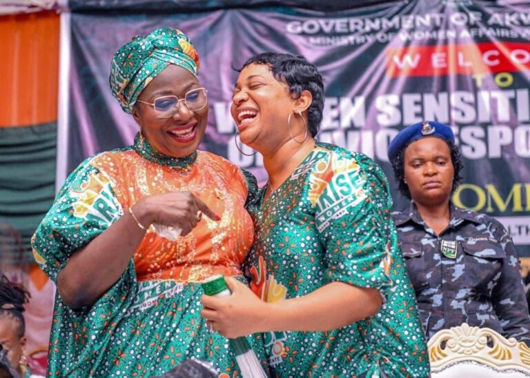 Umo Eno Urges Support for Tinubu, APC as Women Sensitisation Tour Reaches Oro communities&nbsp;