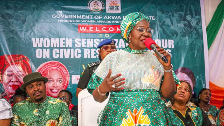Gov Eno unveils ten projects to boost women’s economic activities in Ibesikpo Asutan