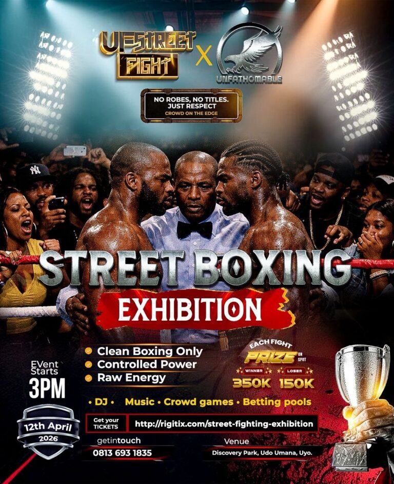 “No Robes, No Titles — Just Respect”: Street Boxing Exhibition Set to Thrill Uyo