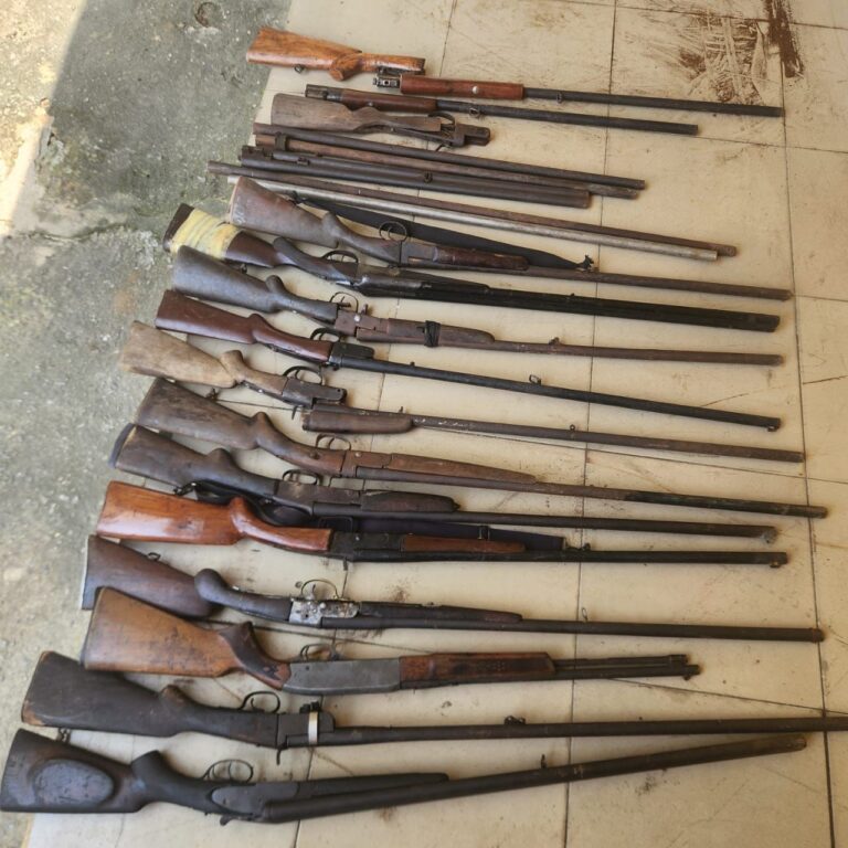 AKWA IBOM POLICE VCRU BUSTS ILLEGAL GUN-MAKING NETWORK, RECOVERS FIREARMS&nbsp;